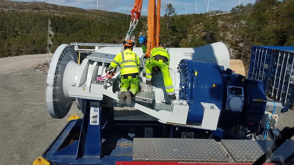 Hitra Statkraft vindturbin